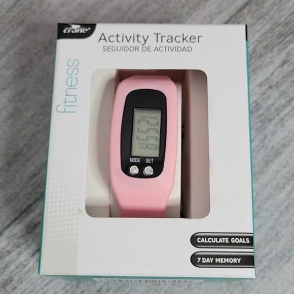 Crane Wearables Crane Fitness Activity Tracker In Pink New Poshmark